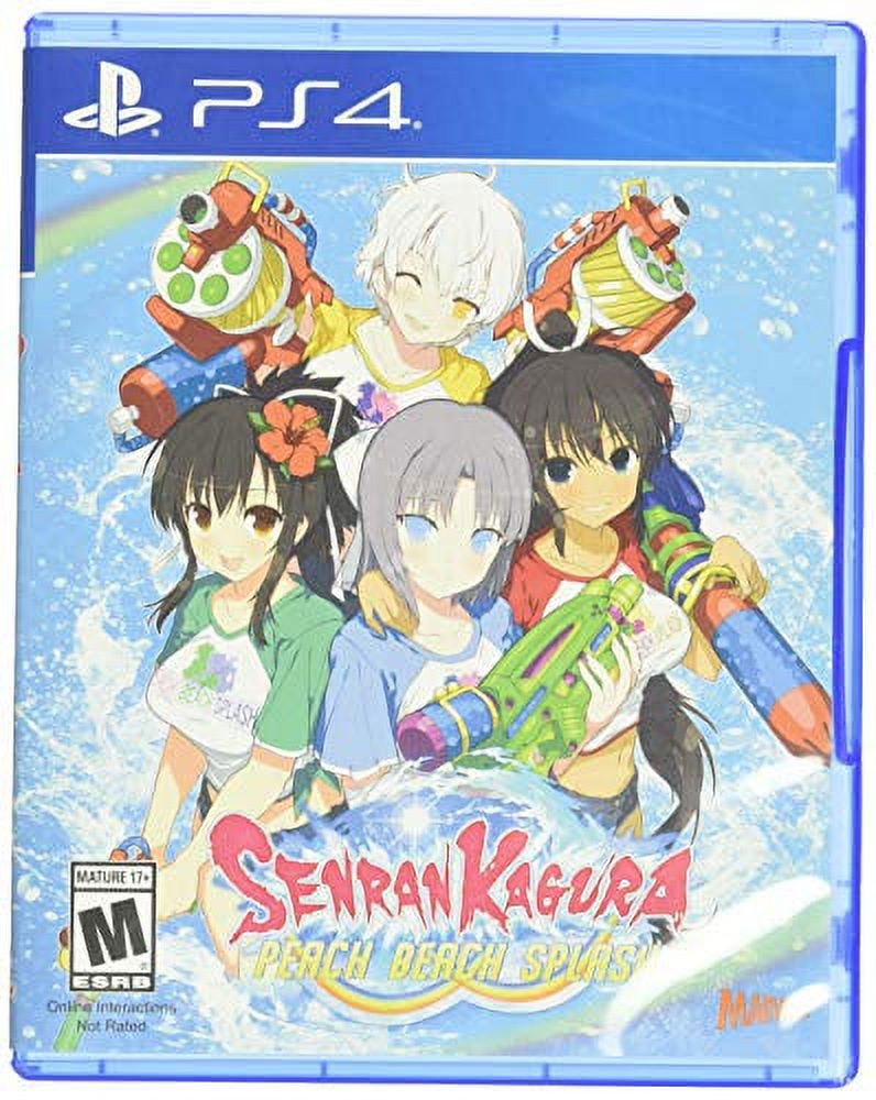 Xseed Senran Kagura Peach Beach Splash - No Shirt, No Shoes, All Service  Edition - Playstation 4 Console_Video_Games 